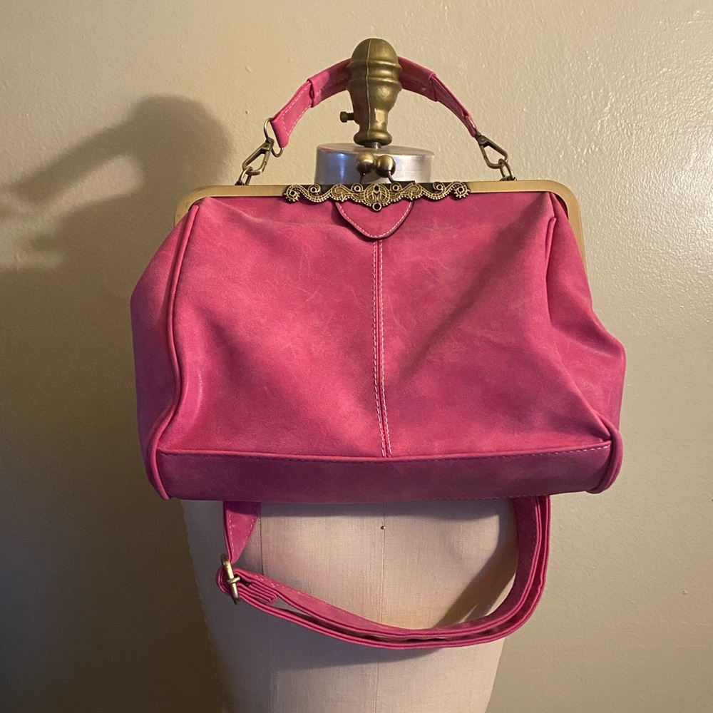 RETRO PINK CROSSBODY BAGS